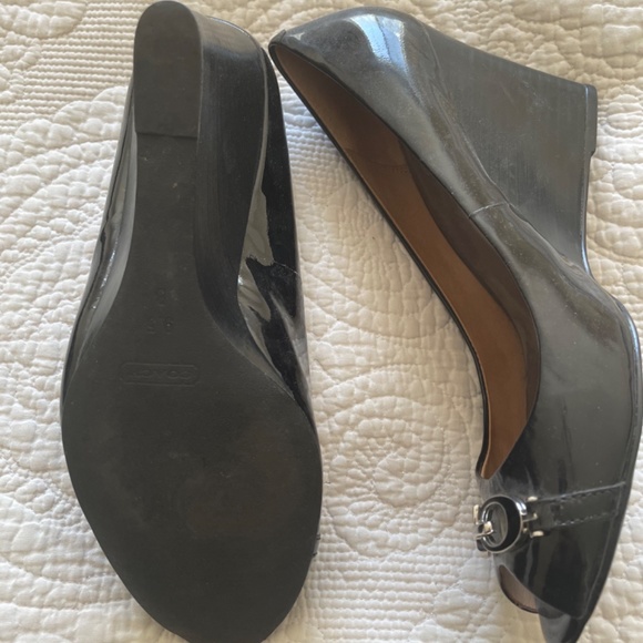 Coach Wedge Shoes Size 9.5 - Picture 3 of 3